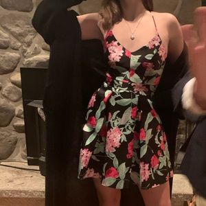 Floral prom dress